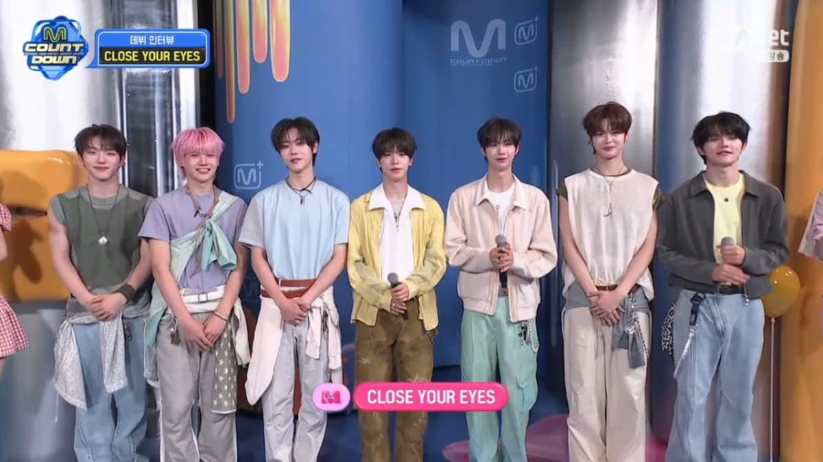 클로즈 유어 아이즈 — 클로즈 유어 아이즈, '엠카'로 첫 음방 데뷔..가요계 '슈퍼 루키' 탄생