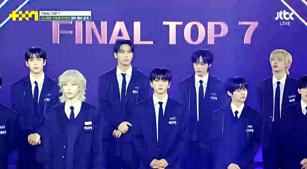 클로즈 유어 아이즈 — ‘프로젝트 7’ 마징시앙→김성민, 팀명 ‘클로즈 유어 아이즈’로 데뷔 확정